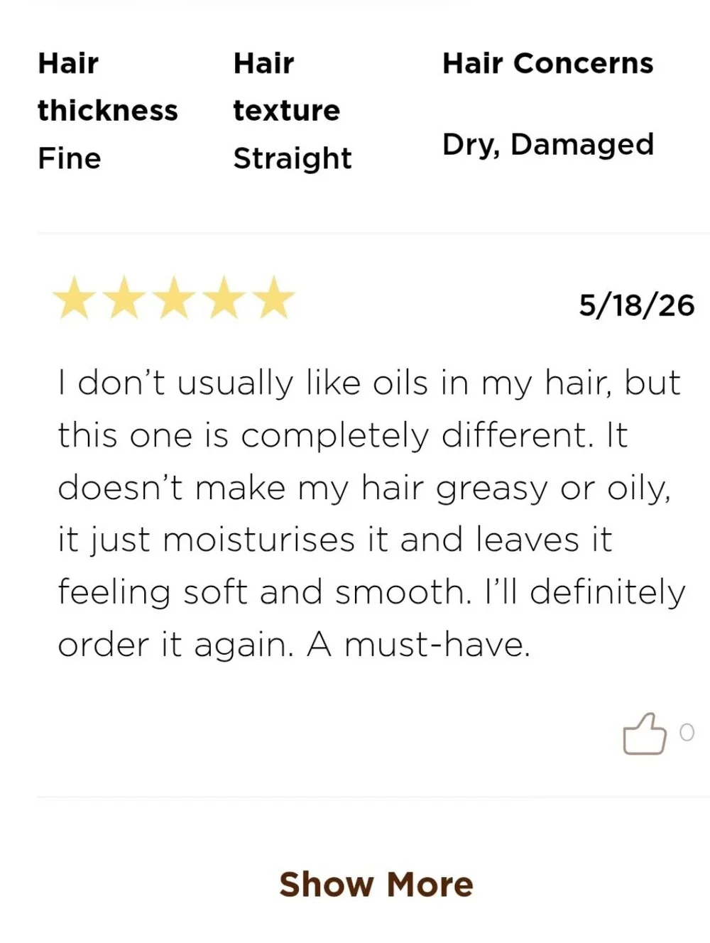 GISOU Honey Infused Hair Oil Shine Heat Protect Anti Frizz NEW 1.7 oz MSRP $46